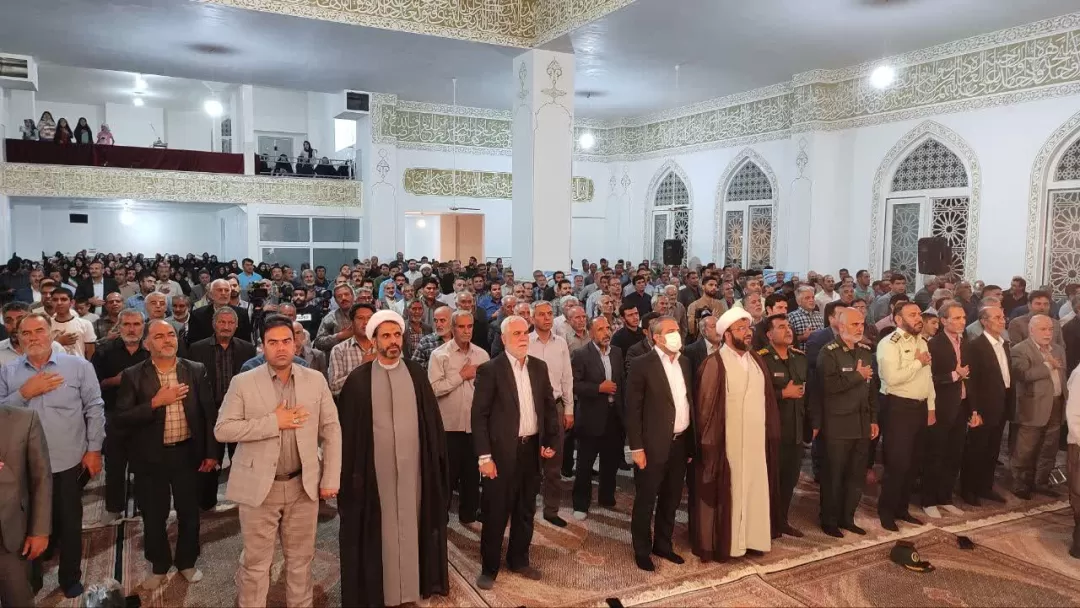 یادواره سرداران شهید و شهدای بخش مرکزی ساوه