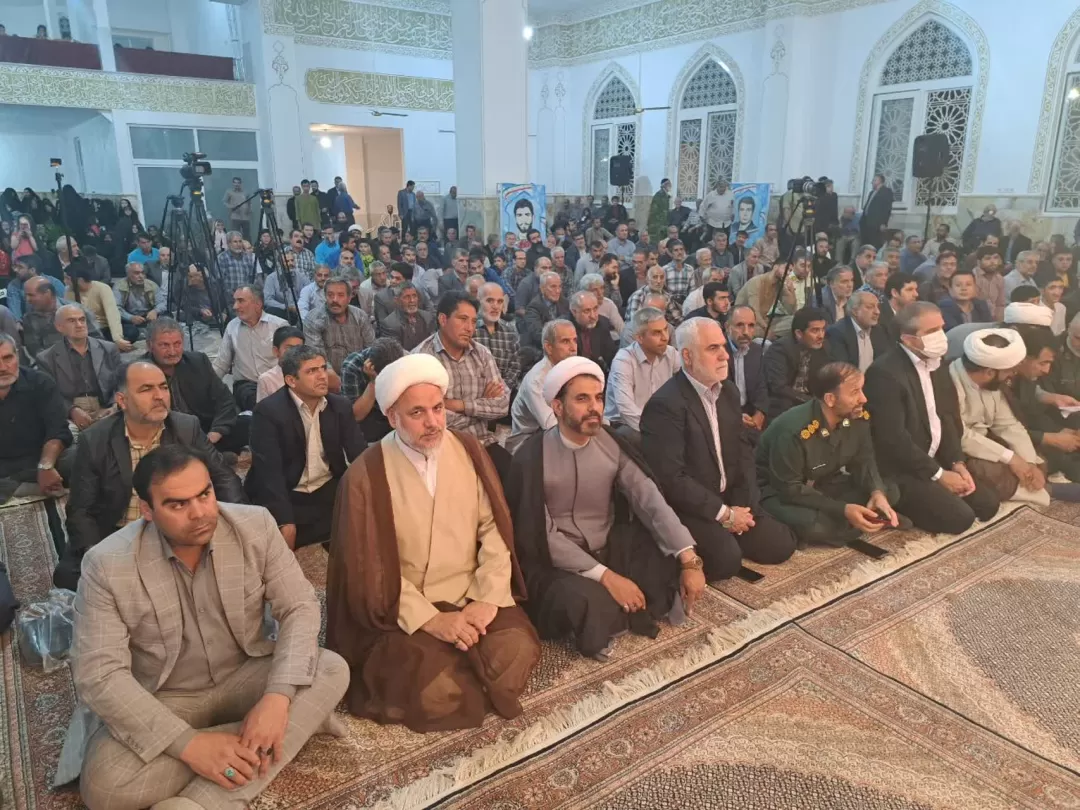 یادواره سرداران شهید و شهدای بخش مرکزی ساوه