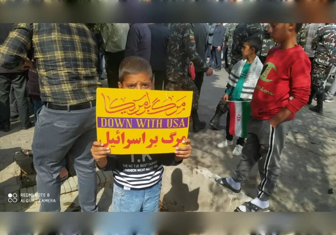 حضور پرشور مردم خنداب در راهپیمایی