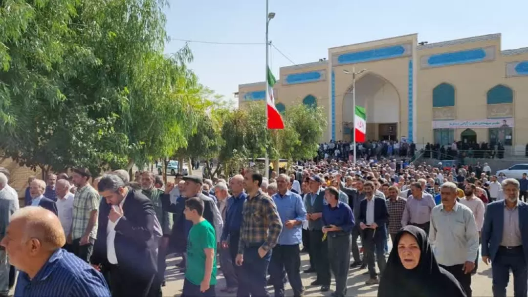 حمایت ساوجی‌ها از مردم مظلوم فلسطین