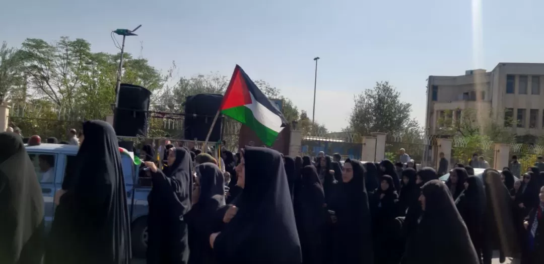 حمایت ساوجی‌ها از مردم مظلوم فلسطین