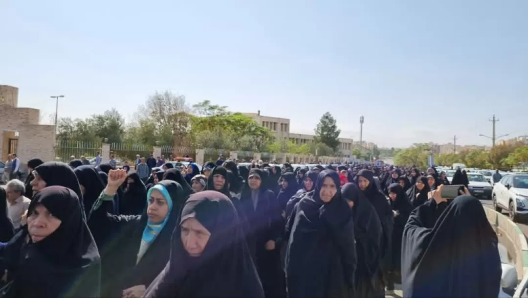 حمایت ساوجی‌ها از مردم مظلوم فلسطین