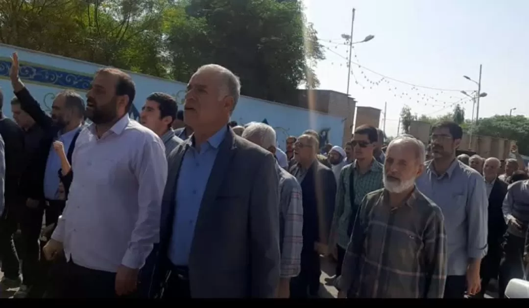 حمایت ساوجی‌ها از مردم مظلوم فلسطین