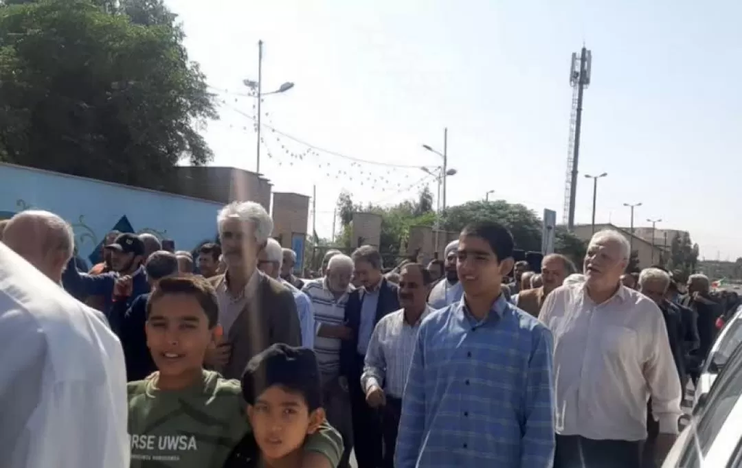 حمایت ساوجی‌ها از مردم مظلوم فلسطین