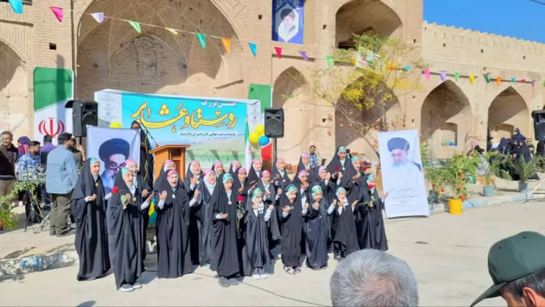 پاسداشت ثبت جهانی کاروانسرای «باغ شیخ» ساوه