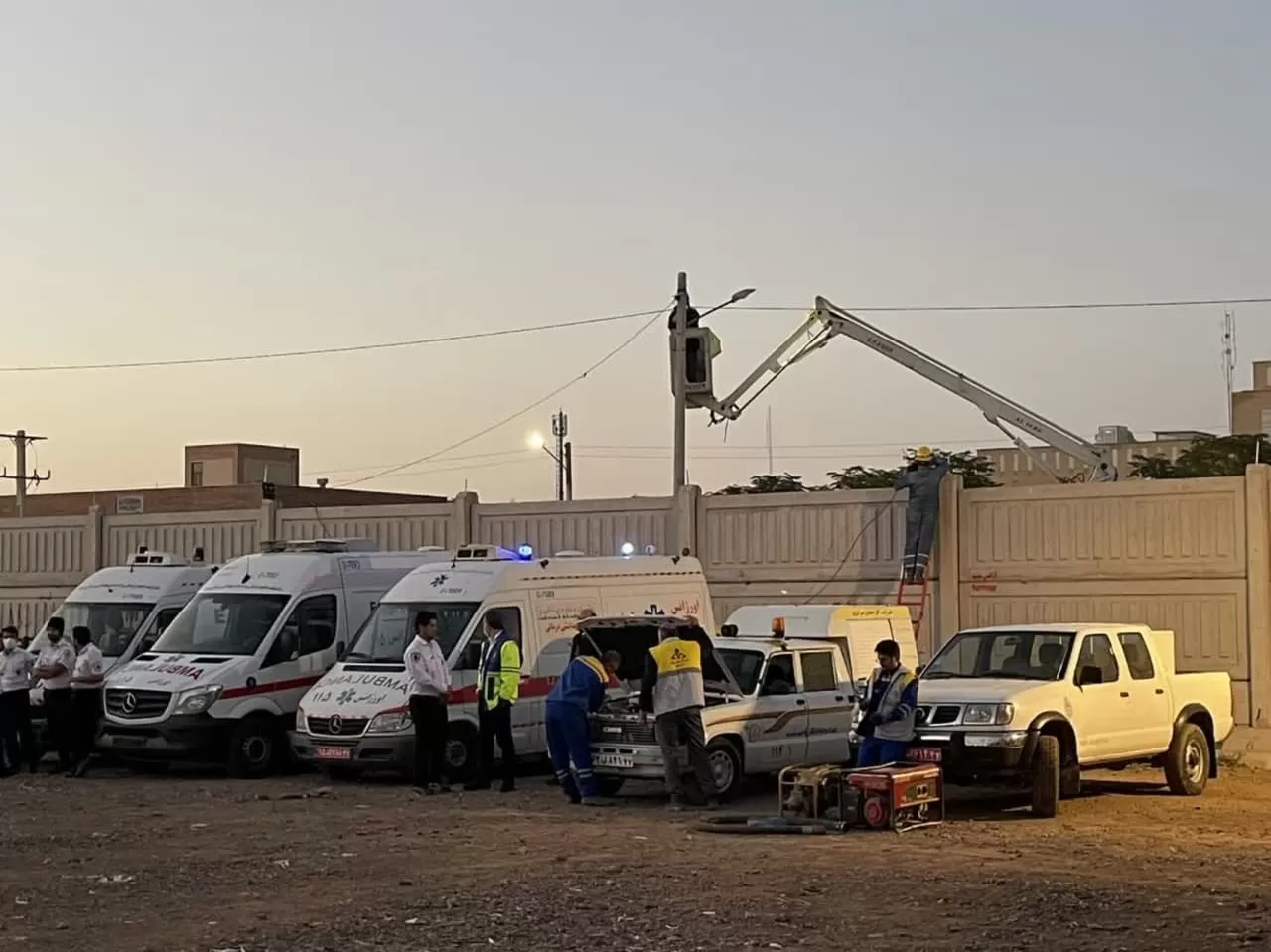 مانور لحظه صفر مدیریت بحران در زرندیه