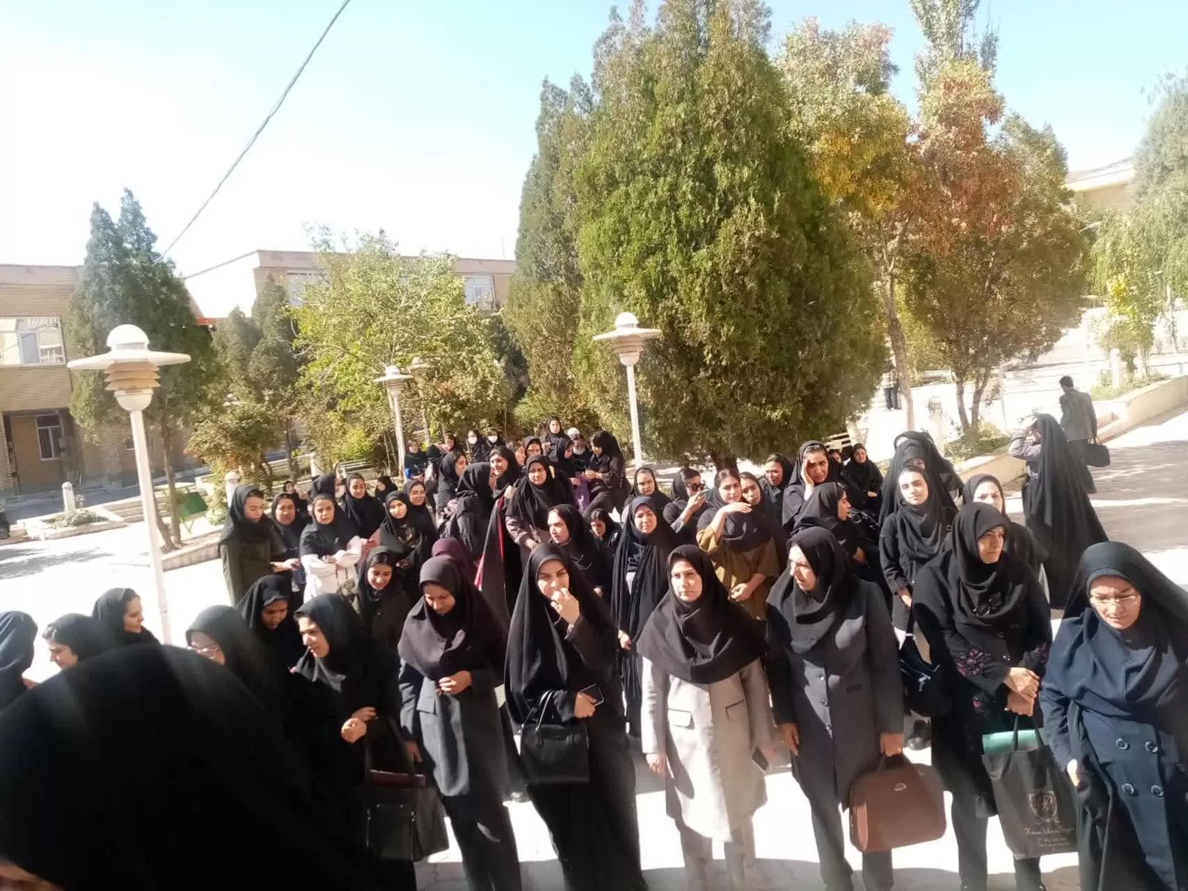تجمع دانشجویان اراک در حمایت از فلسطین