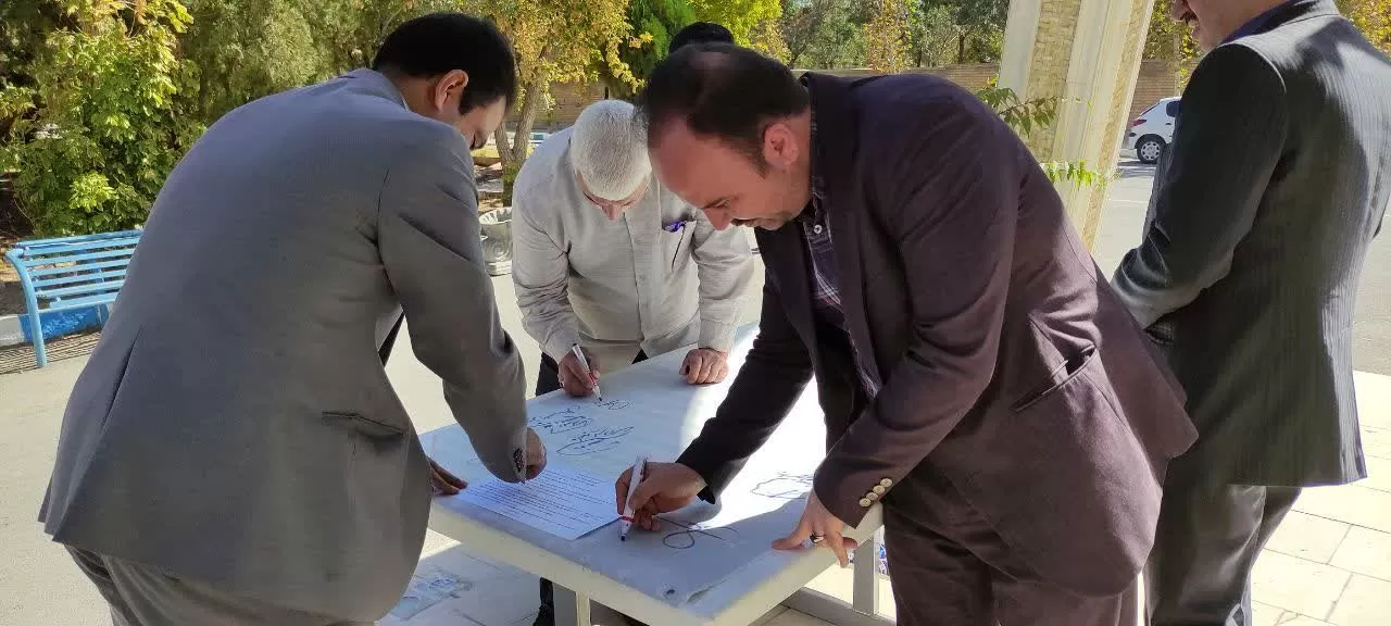 تجمع دانشجویان اراک در حمایت از فلسطین