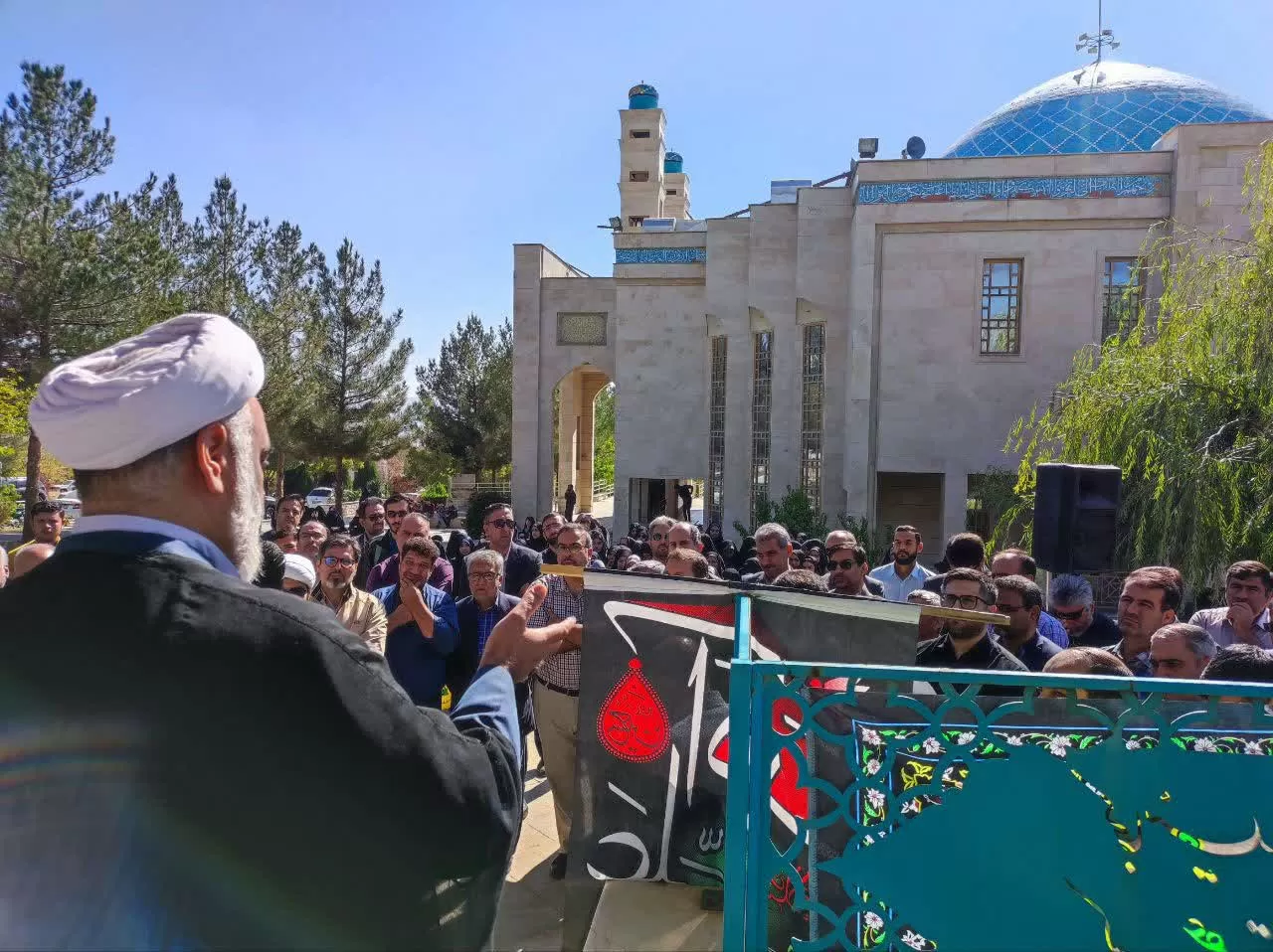 تجمع دانشجویان اراک در حمایت از فلسطین