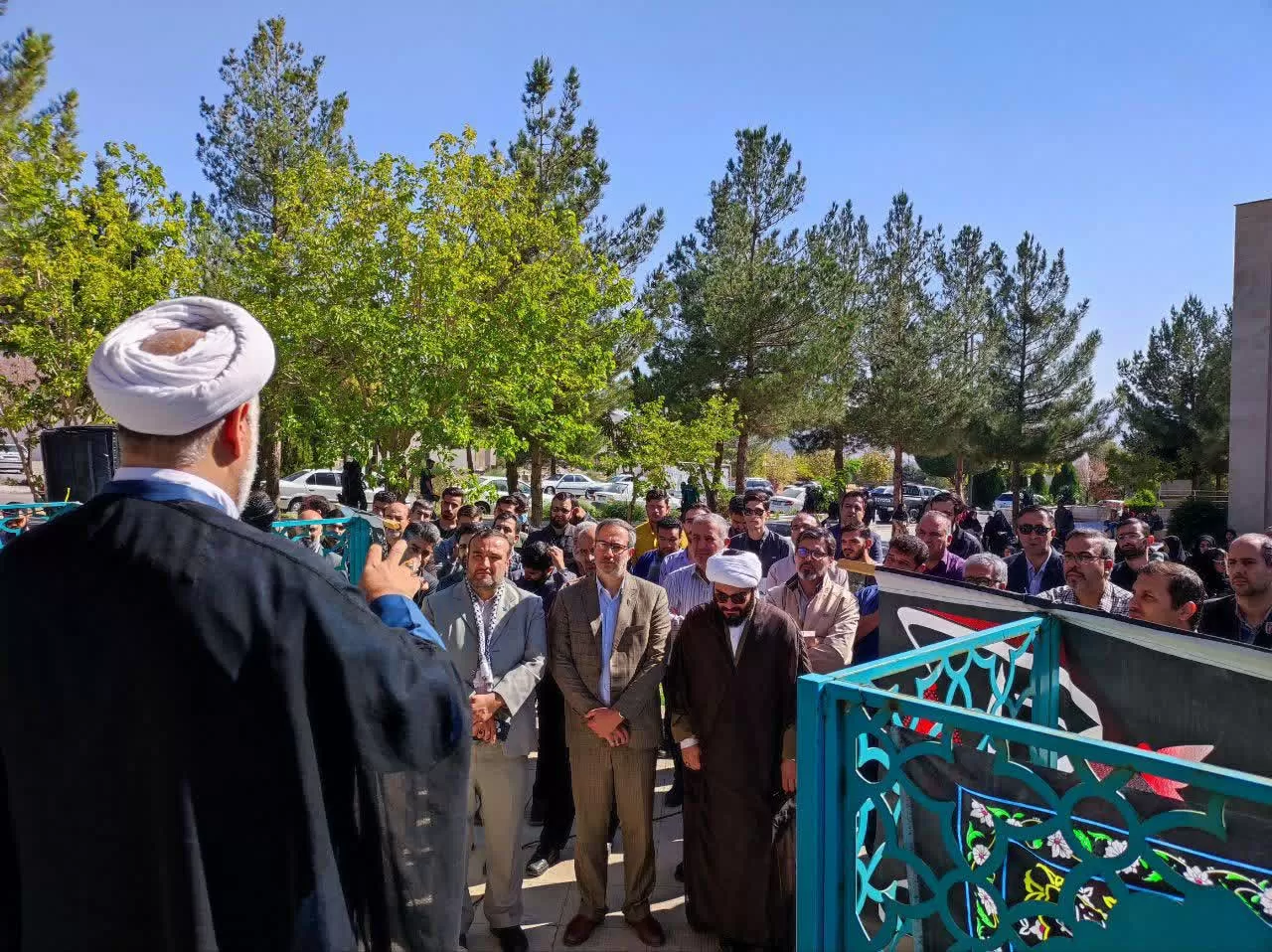 تجمع دانشجویان اراک در حمایت از فلسطین
