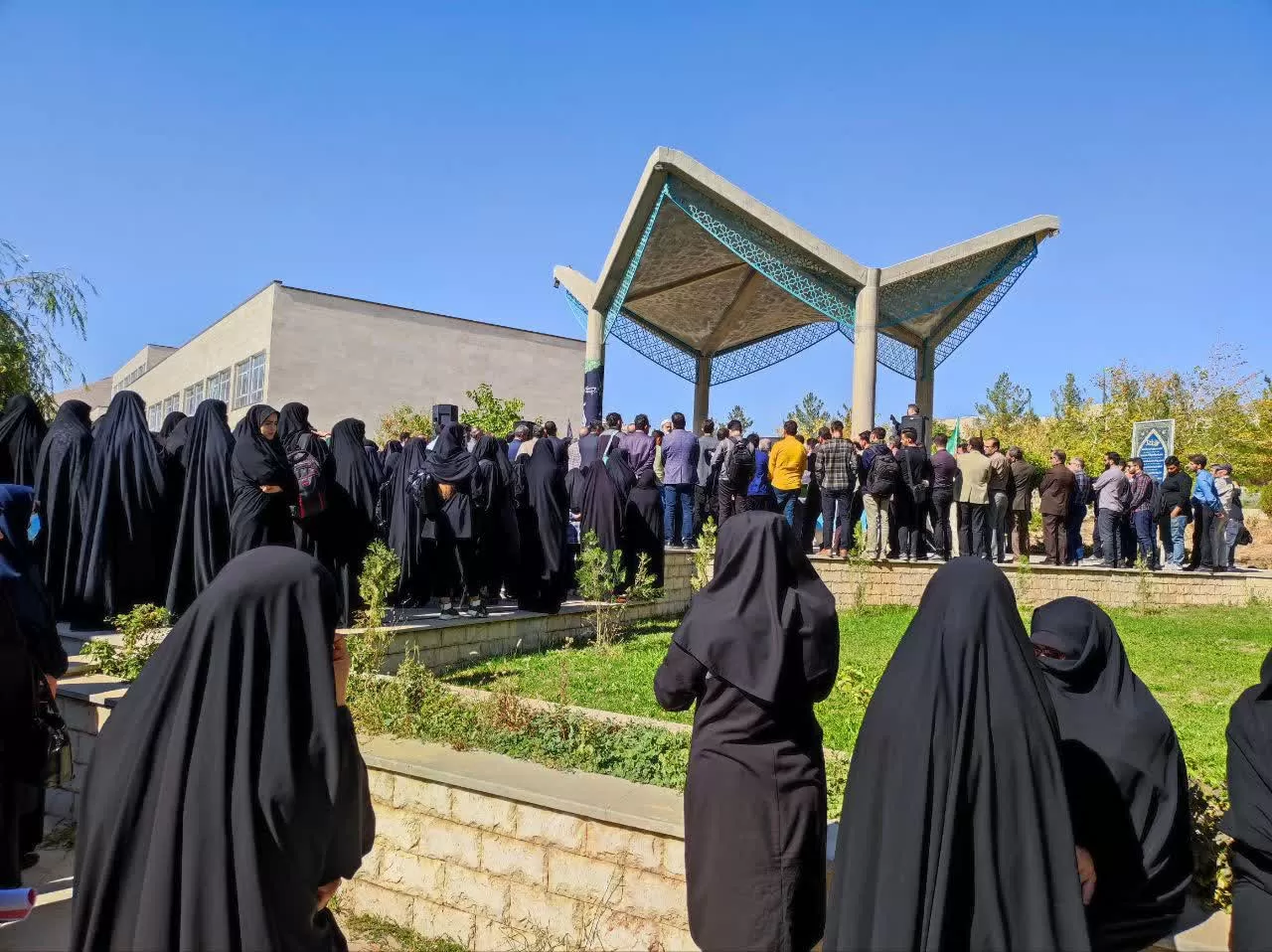 تجمع دانشجویان اراک در حمایت از فلسطین