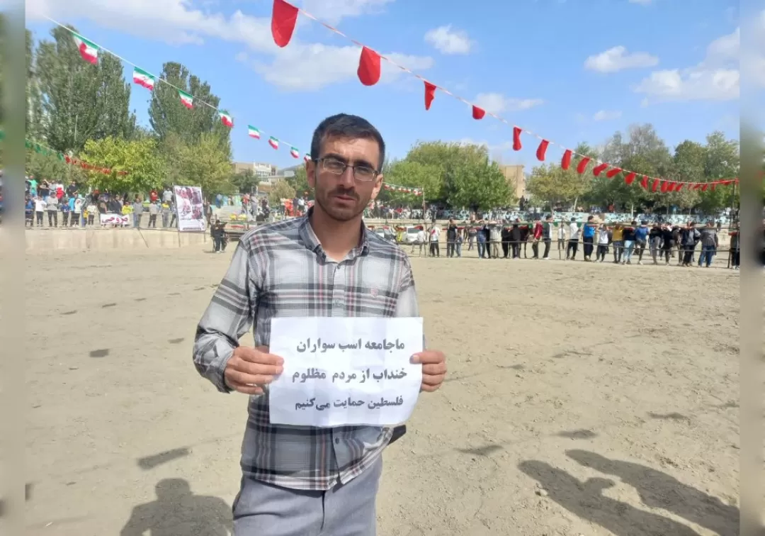 همایش سوارکاری در خنداب برگزار شد
