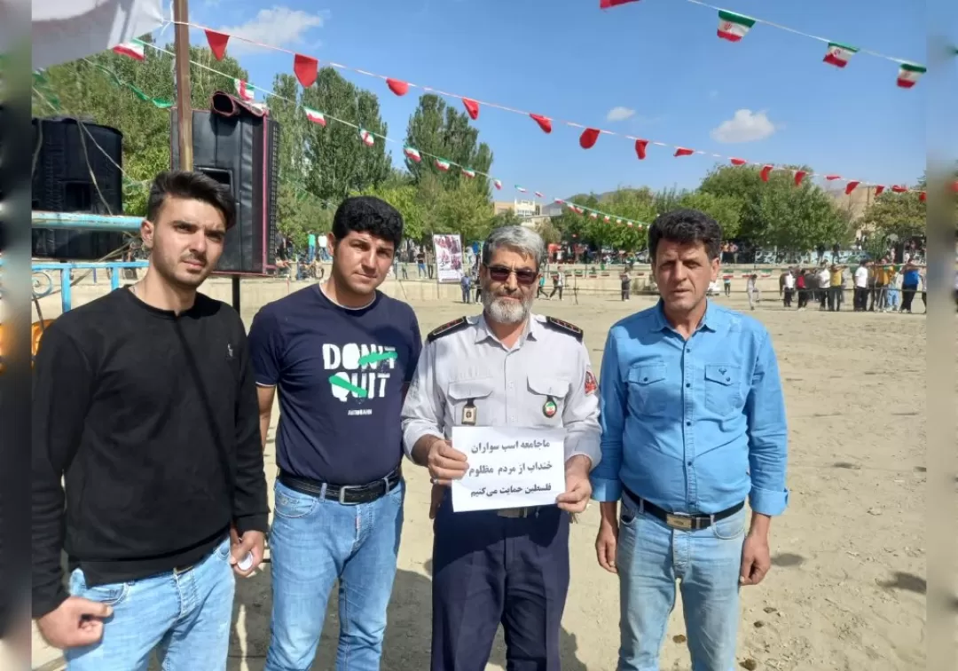 همایش سوارکاری در خنداب برگزار شد
