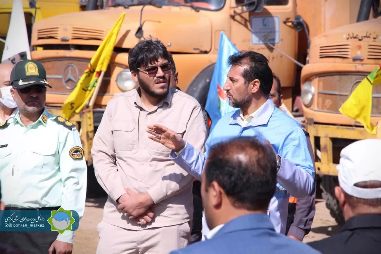 مانور تخریب پل راه‌آهن در آشتیان