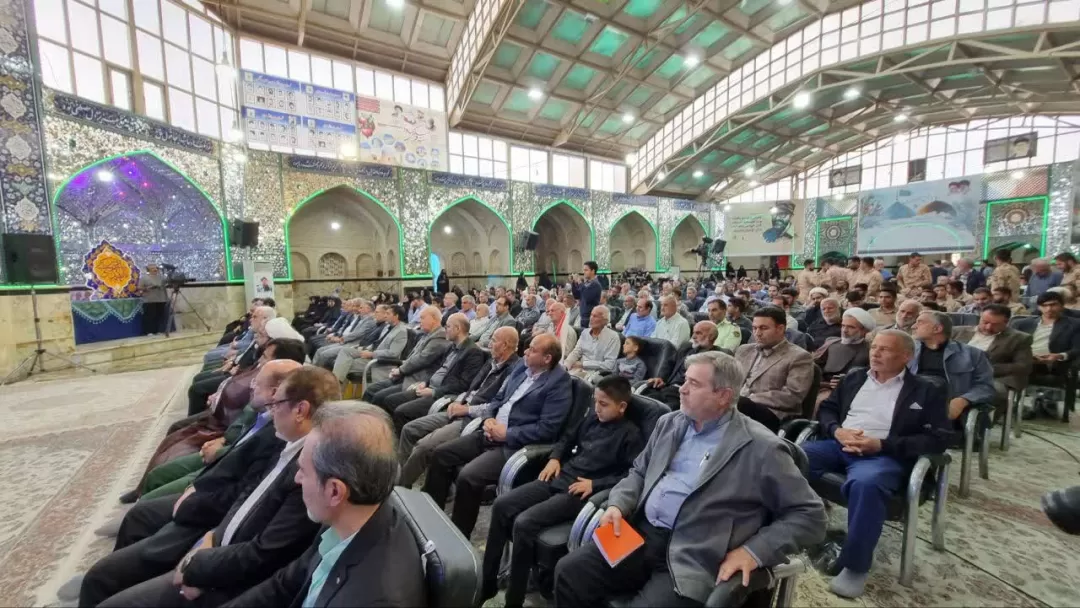 اجتماع حامیان فلسیطن در ساوه