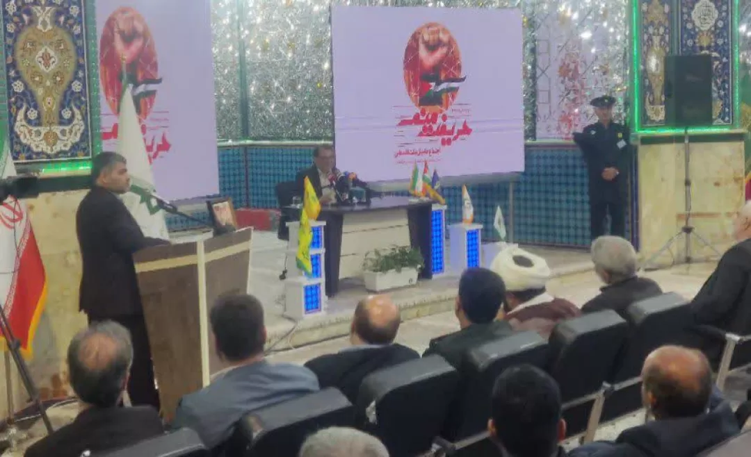 اجتماع حامیان فلسیطن در ساوه
