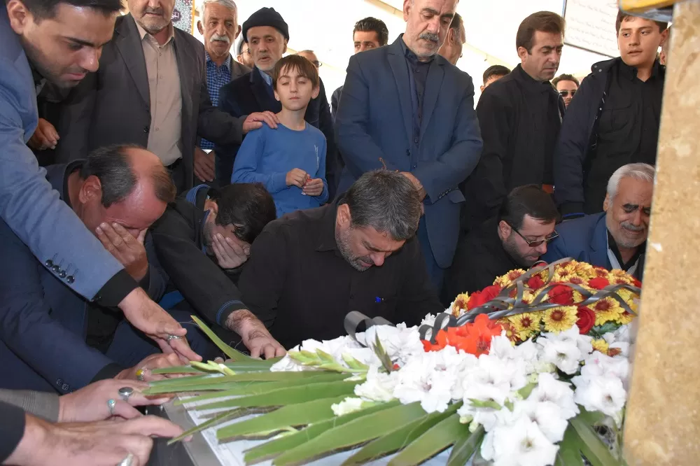تشییع پیکر مادر شهید والامقام «قریشی»