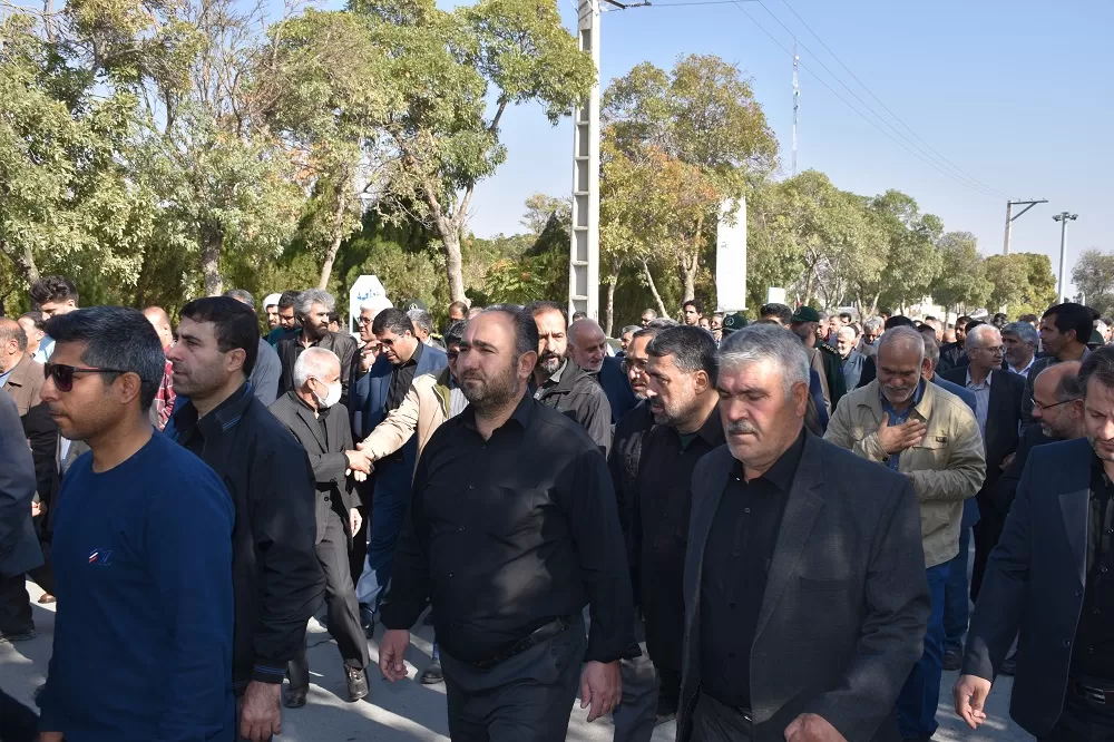 تشییع پیکر مادر شهید والامقام «قریشی»