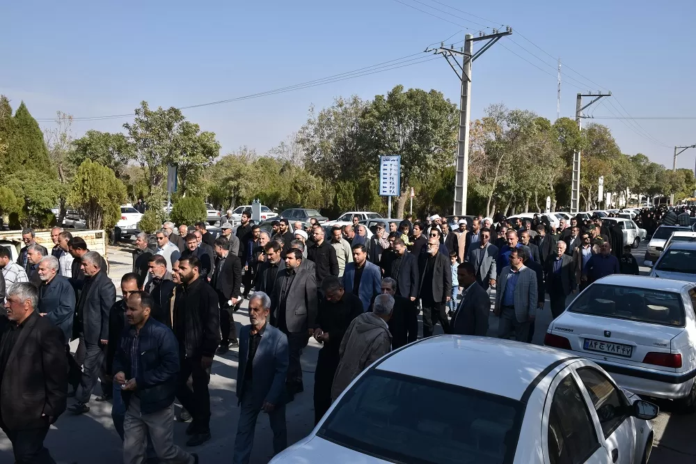 تشییع پیکر مادر شهید والامقام «قریشی»