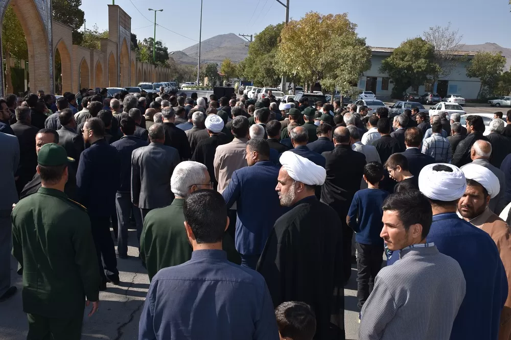 تشییع پیکر مادر شهید والامقام «قریشی»