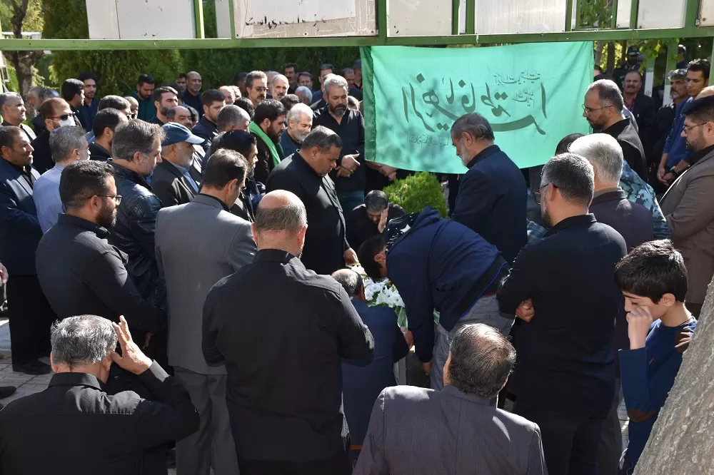 تشییع پیکر مادر شهید والامقام «قریشی»