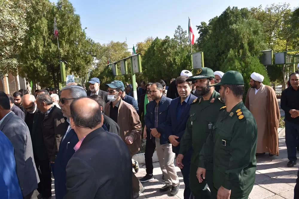 تشییع پیکر مادر شهید والامقام «قریشی»