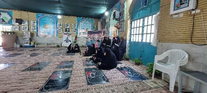 تجمع مدافعان سلامت دلیجان در حمایت از فلسطین