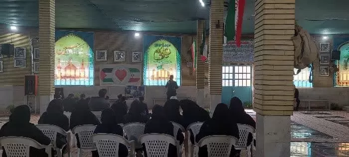 تجمع مدافعان سلامت دلیجان در حمایت از فلسطین