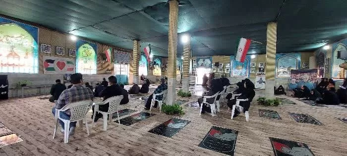 تجمع مدافعان سلامت دلیجان در حمایت از فلسطین