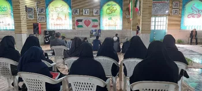 تجمع مدافعان سلامت دلیجان در حمایت از فلسطین