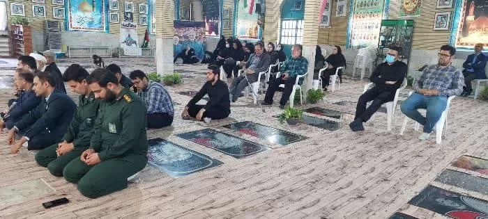 تجمع مدافعان سلامت دلیجان در حمایت از فلسطین