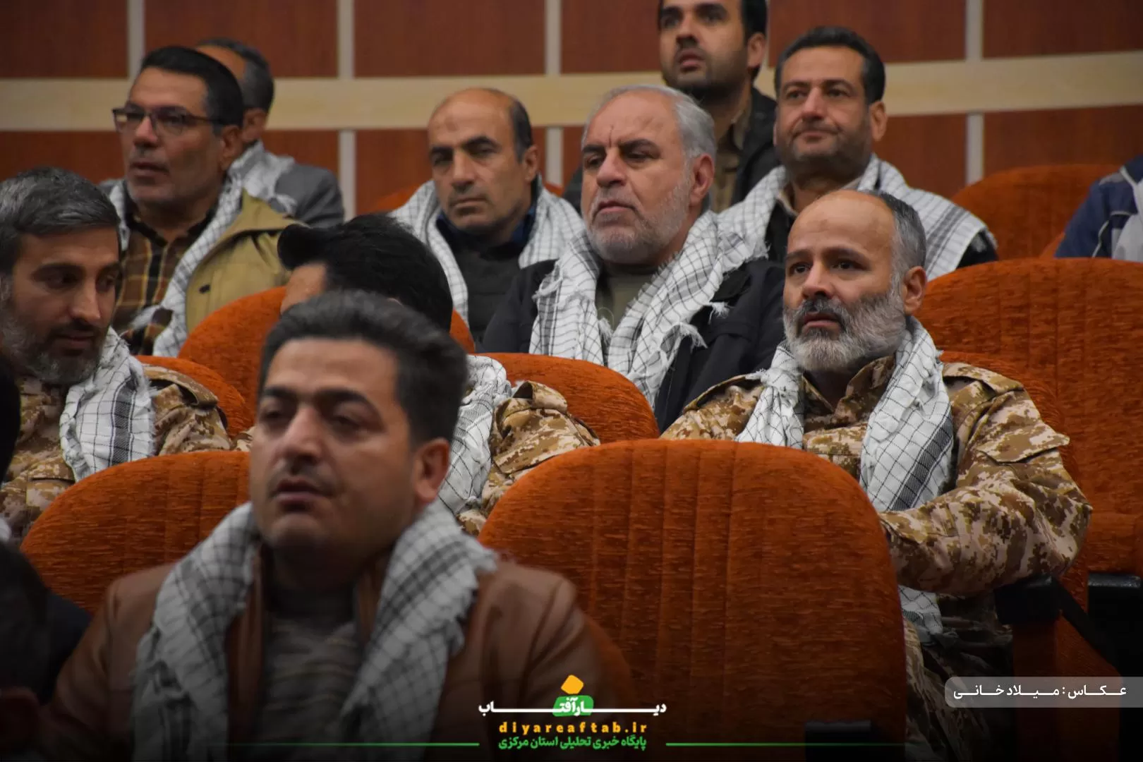 اجتماع بسیجیان کارگری شهر اراک