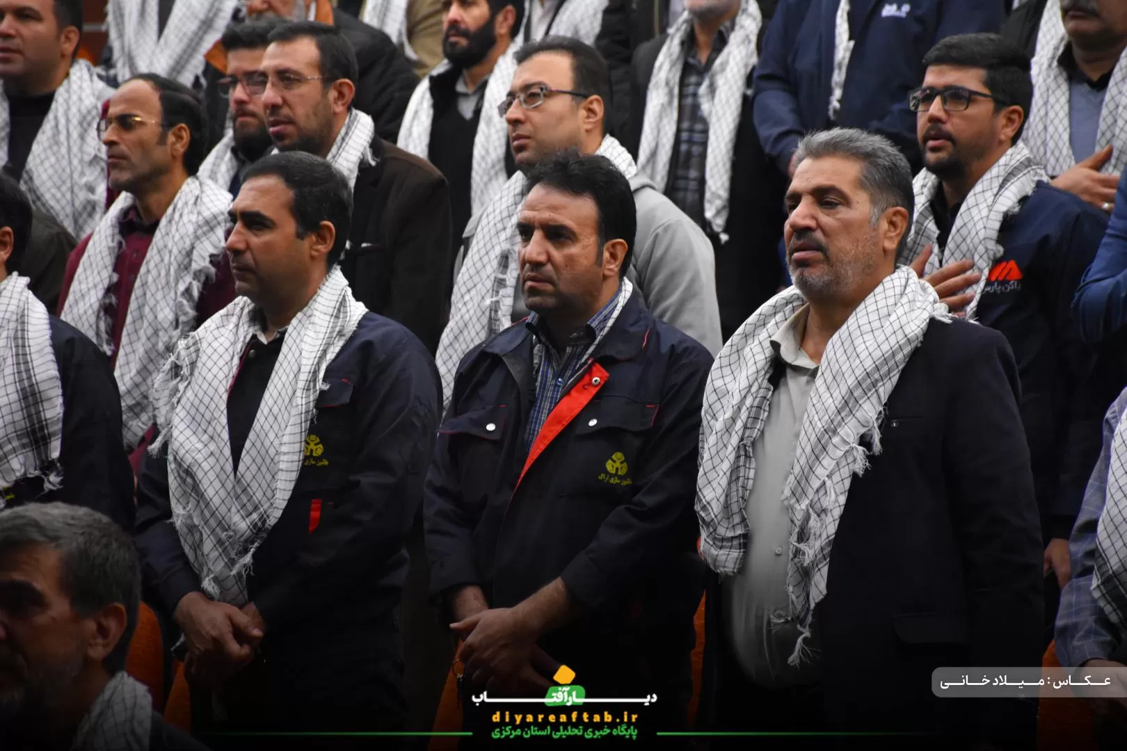 اجتماع بسیجیان کارگری شهر اراک