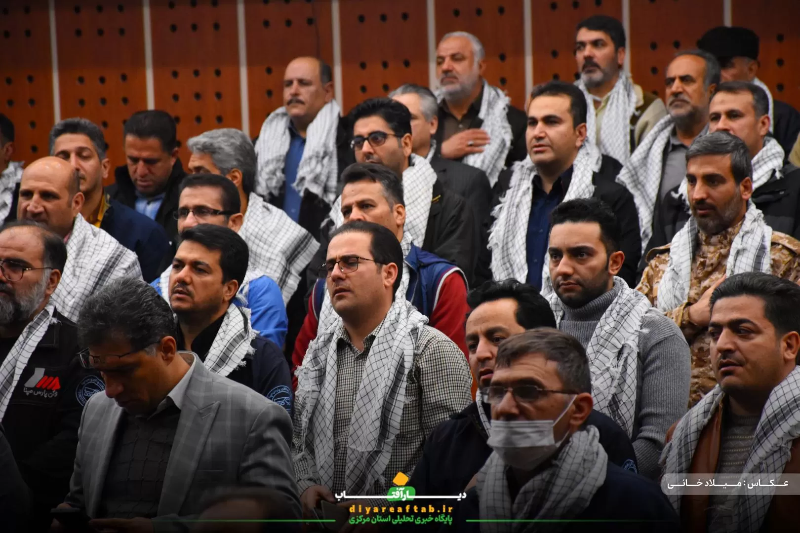 اجتماع بسیجیان کارگری شهر اراک