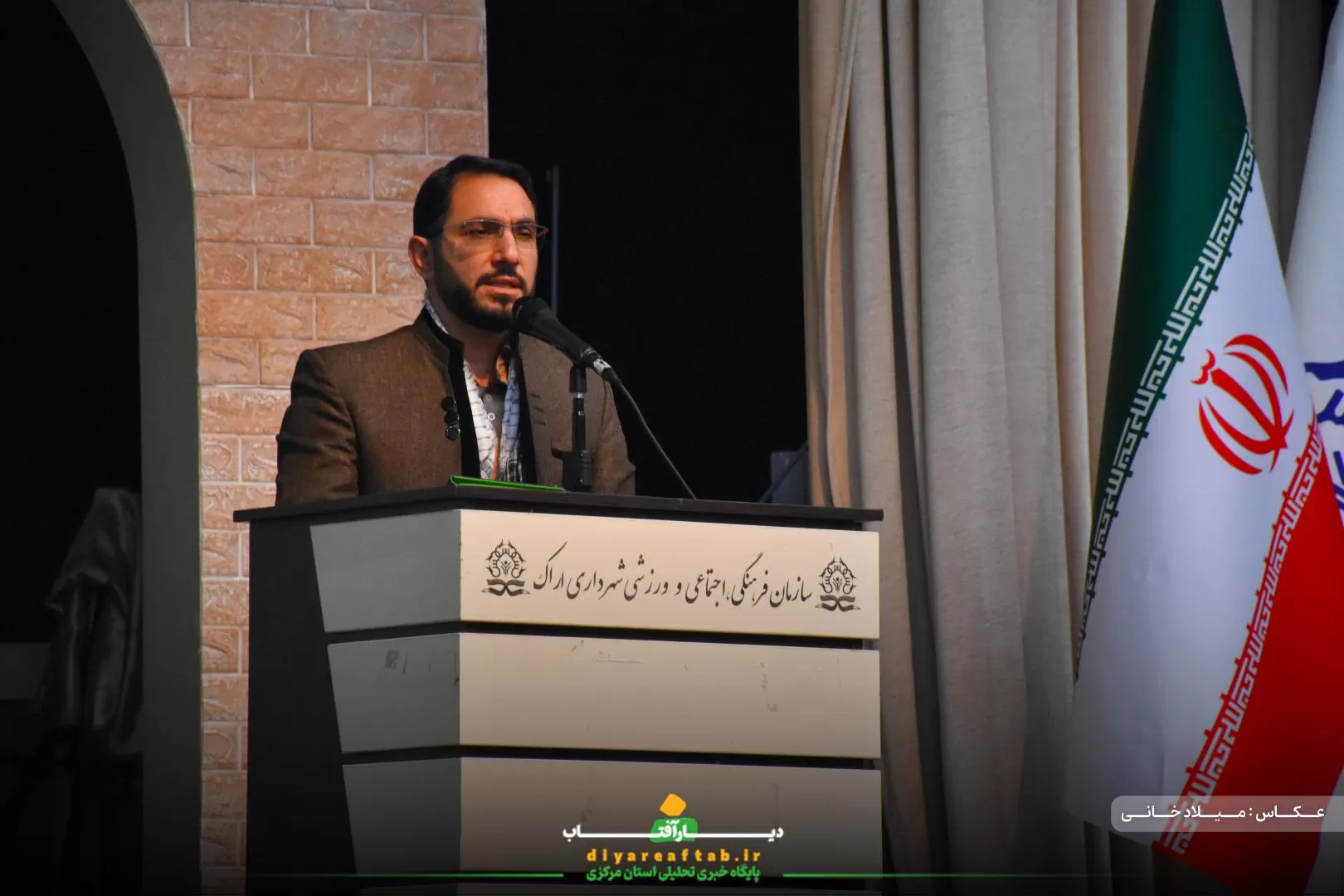 اجتماع بسیجیان کارگری شهر اراک