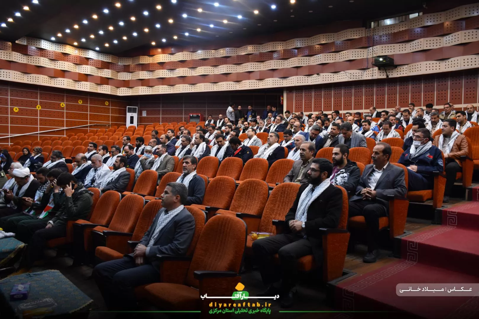 اجتماع بسیجیان کارگری شهر اراک