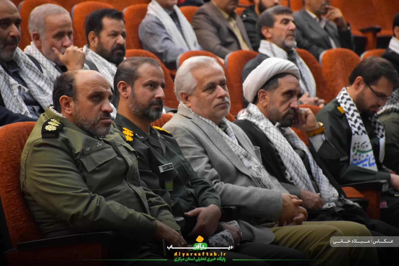 اجتماع بسیجیان کارگری شهر اراک