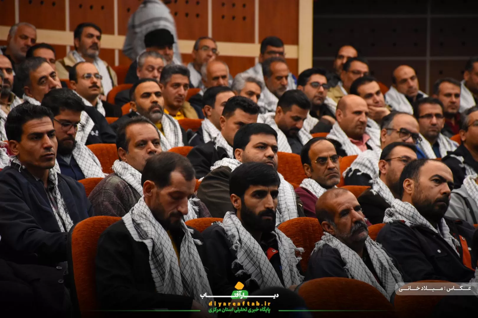 اجتماع بسیجیان کارگری شهر اراک