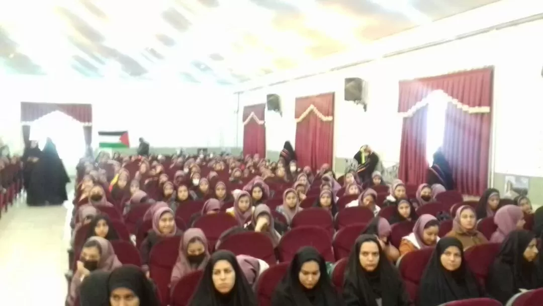اجتماع دختران حاج قاسم در کمیجان