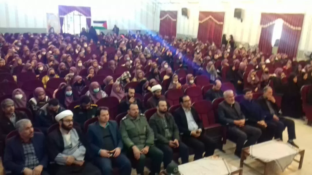 اجتماع دختران حاج قاسم در کمیجان