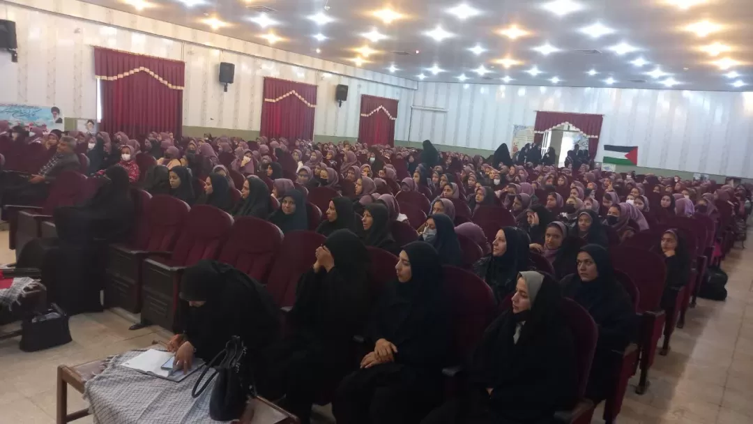 اجتماع دختران حاج قاسم در کمیجان