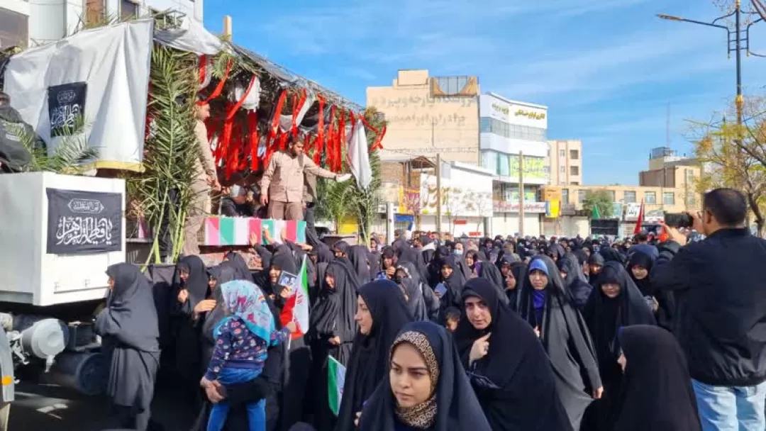 ساوه معطر به عطر خوش شهدای گمنام شد