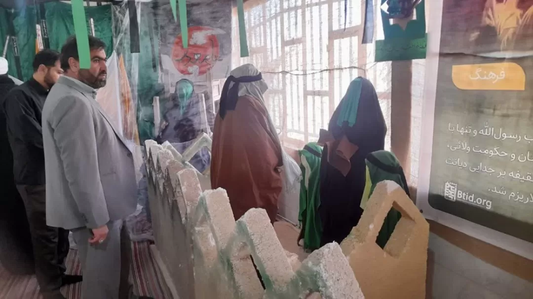 برپایی نمایشگاه و سوگواره فاطمی در فراهان