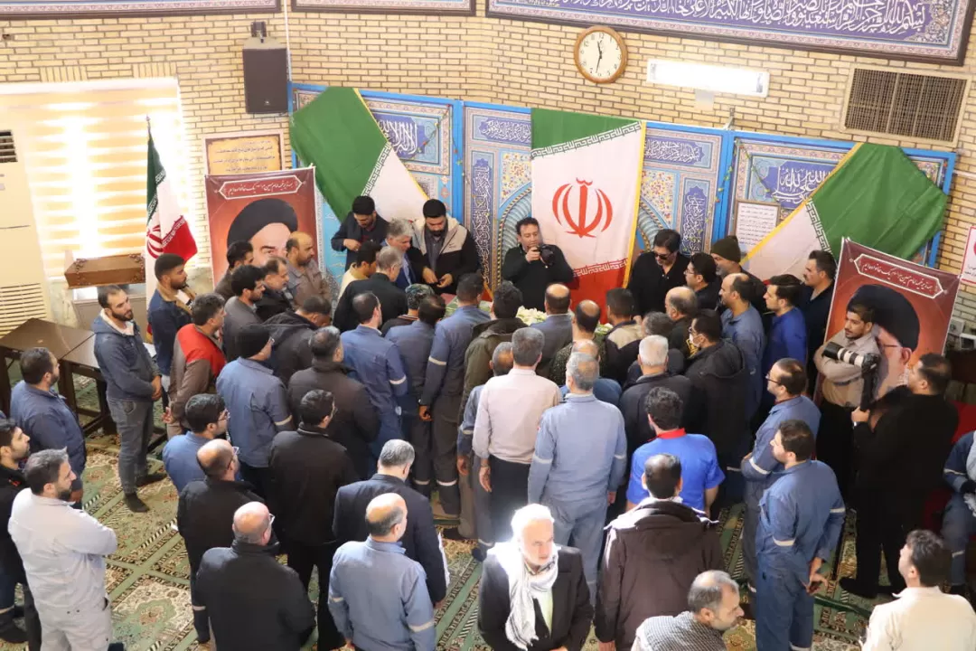تشییع باشکوه شهید گمنام در شازند