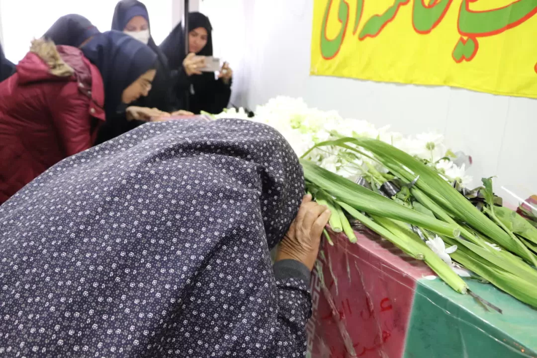 تشییع باشکوه شهید گمنام در شازند