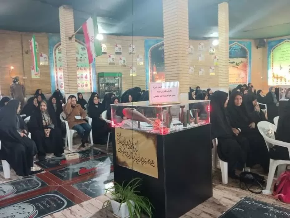 مراسم تکریم مادران و همسران شهدای دلیجان