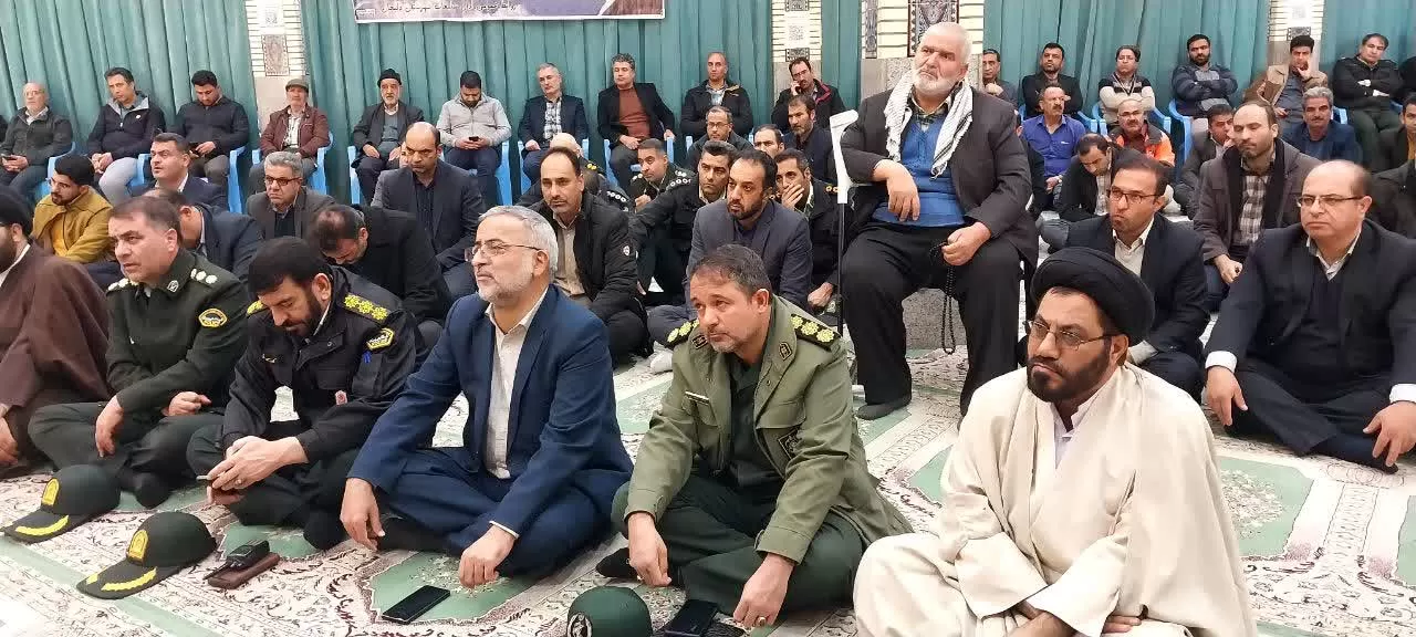 مراسم گرامیداشت حماسه ۹ دی در دلیجان