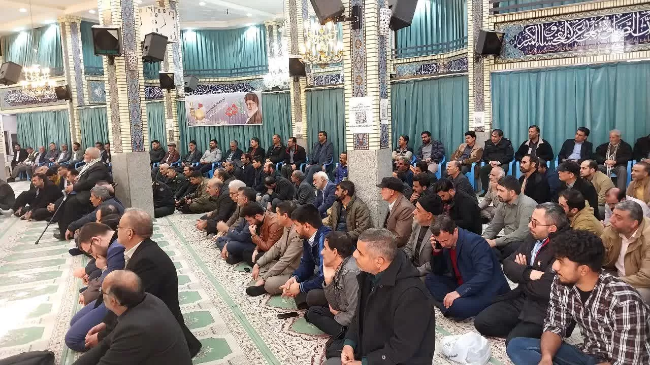 مراسم گرامیداشت حماسه ۹ دی در دلیجان