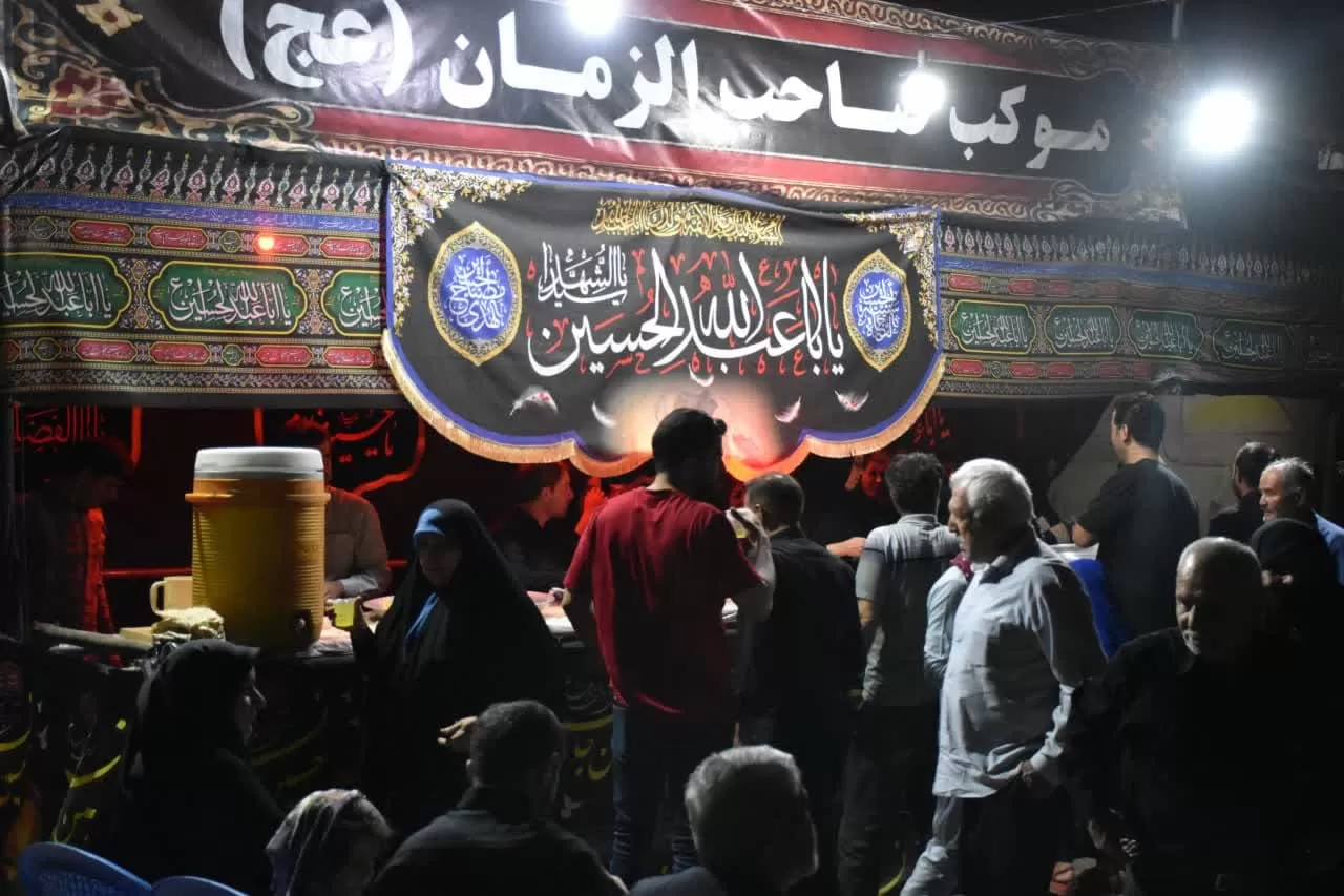 ارائه خدمات موکب «صاحب‌الزمان» اراک به زائران