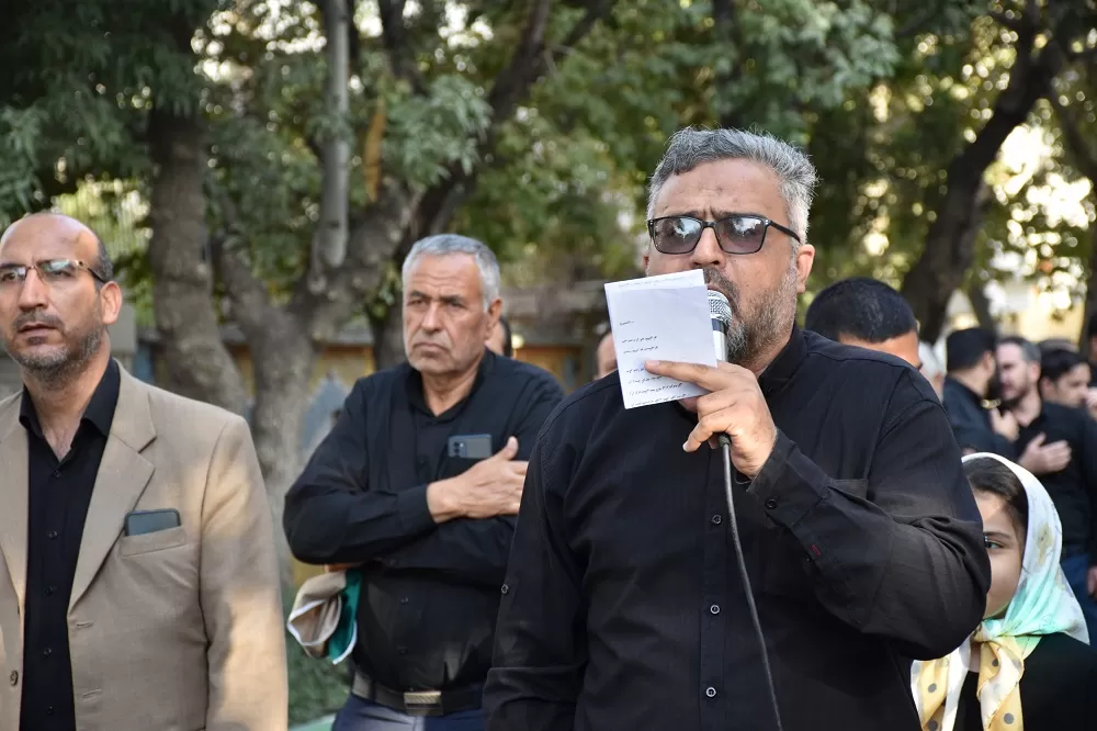 کاروان غم در اراک برپا شد